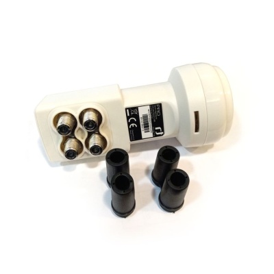 Конвертер круговой поляризации Inverto QDR410, 4 выхода