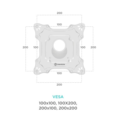 Кронштейн для телевизора Onkron NP28 настенный, наклонно-поворотный, 17-43 дюйма, белый Кронштейн для телевизора Onkron NP28 настенный, наклонно-поворотный, 17-43 дюйма, белый